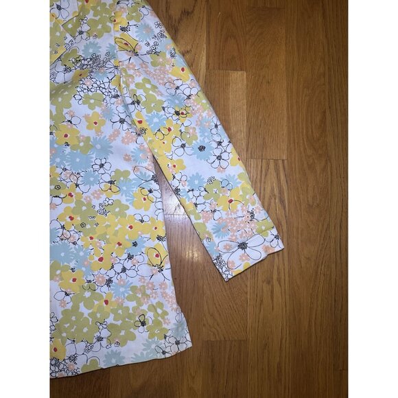 Floral Harvé Benard Blazer Size 12 - Picture 9 of 10